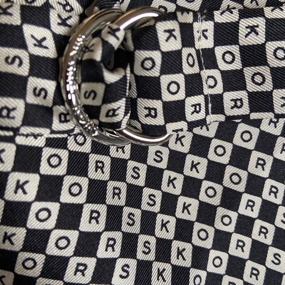 MICHAEL Michael Kors Silk Shirt Dress MU98WNCC7G - Picture 6 of 8